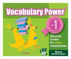 Vocabulary Power Grade 1 : 200 Words to Know for Reading Comprehension 1602140030 Book Cover