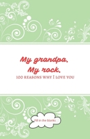 My grandpa. My rock.: Grandpa gifts under 10 - Paperback book B08JRGP4QQ Book Cover