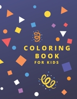 Coloring Book for kids :: Animals with names : Ages 4 years and up. A coloring book well designed for animals loving kids. 1656192500 Book Cover