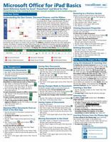 Microsoft Office for iPad Basics Quick Reference Training Tutorial Guide (Cheat Sheet of Instructions & Tips - Laminated Card) 1941854257 Book Cover