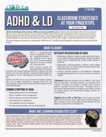 ADHD & LD: Classroom Strategies at Your Fingertips, 2nd Ed. null Book Cover