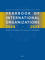 Yearbook of International Organizations 2024-2025 (6 Vols.) 9004699279 Book Cover