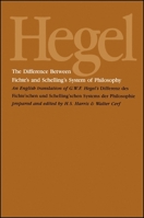 Differenz des Fichte'schen und Schelling'schen Systems der Philosophie 0887068278 Book Cover