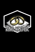 Ring Keeper: Dotted Notizbuch mit Punkteraster A5- Ringträger Ninja Trauzeuge Hochzeit Geschenkidee I Braut Bräutigam Eheringe Geschenk 1696598028 Book Cover