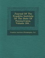 Journal Of The Franklin Institute, Volume 184... 1249927994 Book Cover