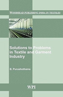 Solution to Problems in the Textile and Garment Industry 9380308493 Book Cover