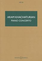Piano Concerto: Study Score 063403460X Book Cover