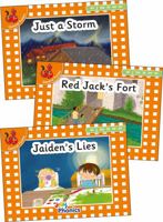 Decodable Readers Orange Set 4 x3 Bks 1844145778 Book Cover