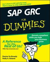 SAP GRC For Dummies (For Dummies (Computer/Tech)) 0470333170 Book Cover