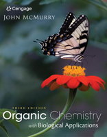 Study Guide with Solutions Manual for McMurry's Organic Chemistry: With Biological Applications, 3rd 049539145X Book Cover