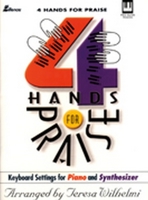 4 Hands for Praise: Keyboard Settings for Piano and Synthesizer 0834170205 Book Cover