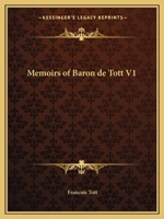 Memoirs of Baron de Tott V1 1162609516 Book Cover