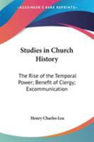 Studies in Church History 9353956366 Book Cover