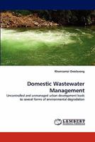 Domestic Wastewater Management 3844305084 Book Cover