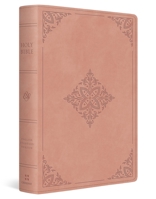 ESV Holy Bible: Dyslexia-Friendly Edition (Trutone, Blush Rose, Fleur-De-Lis Design) B0FBR231J7 Book Cover