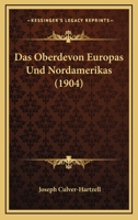 Das Oberdevon Europas Und Nordamerikas 1141175371 Book Cover