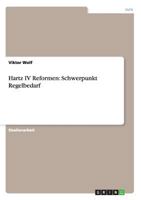 Hartz IV Reformen: Schwerpunkt Regelbedarf 3656619352 Book Cover