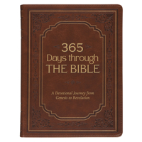 365 Days Through the Bible; A Devotional Journey 1639528903 Book Cover