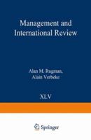 Management International Review: Special Issue 1/2005 3409142401 Book Cover