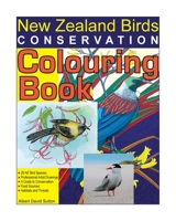 New Zealand Birds Conservation Colouring Book 1481932020 Book Cover
