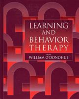 Learning and Behavior Therapy 0205186092 Book Cover