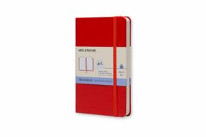 Moleskine Sketchbook Pocket, Red, Hard   [BB-MOLESKINE SKETCHBK PCKT RED] [Hardcover] 8862930305 Book Cover