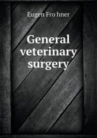 General veterinary surgery 9354000703 Book Cover