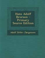 Hans Adolf Brorson 1289437726 Book Cover