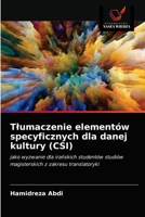 Tlumaczenie elementów specyficznych dla danej kultury (CSI) 6203517585 Book Cover