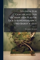 Studien Zur Geschichte Der Sachsischen Plastik Der Spatrenaissance Und Barock-Zeit 1172439028 Book Cover