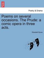 Poems on Several Occasions. by Elizabeth Ryves 1140872796 Book Cover