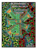 Damones Abstract Coloring Book 5: Adult Coloring Book 1533106266 Book Cover