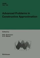 Advanced Problems In Constructive Approximation: 3rd International Dortmund Meeting On Approximation Theory (I Do Mat) 2001 3034876025 Book Cover