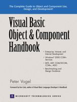 Visual Basic Object and Component Handbook 0130230731 Book Cover