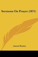 Sermons On Prayer 1166938859 Book Cover