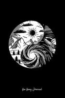 Yin Yang Journal: Dot Grid Journal - Nature Outer Space Yin Yang Retro Earth Galaxy Balance Gift - Black Dotted Diary, Planner, Gratitude, Writing, Travel, Goal, Bullet Notebook - 6x9 120 pages 1087403359 Book Cover