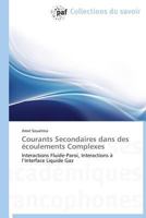 Courants Secondaires dans des écoulements Complexes: Interactions Fluide-Paroi, Interactions à l’Interface Liquide Gaz (Omn.Pres.Franc.) 3838188365 Book Cover