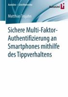 Sichere Multi-Faktor-Authentifizierung an Smartphones Mithilfe Des Tippverhaltens 3658140488 Book Cover