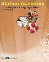 Station Activities for English Language Arts, Grades 6-8 0825163587 Book Cover