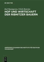 Hof Und Wirtschaft Der Ribnitzer Bauern: Edition Und Kommentar Des Kloster-Inventariums Von 1620 3112478754 Book Cover