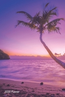 2020 Planner: Daily & Weekly Planner, Monthly Calendar, Beach Purple Cover 1697511600 Book Cover