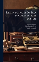 Reminiscences Of Leo Nicolayevitch Tolstoi 1024507807 Book Cover