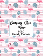 Emergency Room Nurse Weekly Planner: ER RN, Everyone Needs a Plan, Keep Your Life Organized and Sane, Relax with Inspirational Coloring Pages 1676470832 Book Cover