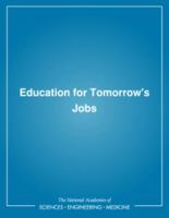Education for Tomorrow's Jobs 0309033926 Book Cover