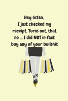 HEY LISTEN,: A Monthly Planner 1712162233 Book Cover