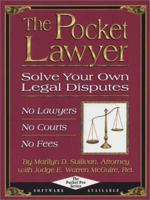 The Pocket Lawyer: Solve Your Own Legal Disputes (The Pocket Pro Series) 0962923923 Book Cover