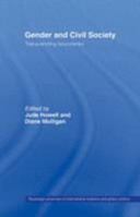 Gender and Civil Society (Routledge Advances in International Relations and Global Politics) 0415429692 Book Cover