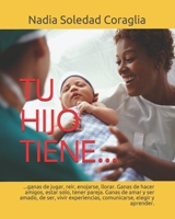 TU HIJO TIENE...: ...ganas de jugar, reir, enojarse, llorar. Ganas de hacer amigos, estar solo, tener pareja. Ganas de amar y ser amado, de ser, vivir ... (Diversidad y Discapacidad) B08TYVBH23 Book Cover