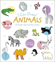 I Can Draw! Animals: 50 Simple Step-by-Step Guides 1398839183 Book Cover