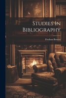 Studies In Bibliography 1021516570 Book Cover
